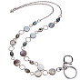 DIY Keychain Making, with Shell Beads, 304 Stainless Steel Jump Rings, Alloy Key Clasps, 304 Stainless Steel Cable Chains and Iron Eye Pin