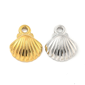 304 прелести нержавеющей стали, шарм в форме ракушки