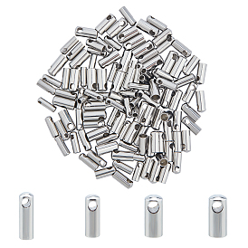 304 Stainless Steel Cord Ends, End Caps, Column