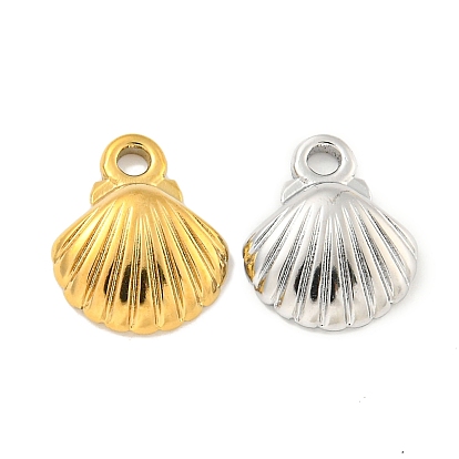 304 прелести нержавеющей стали, шарм в форме ракушки