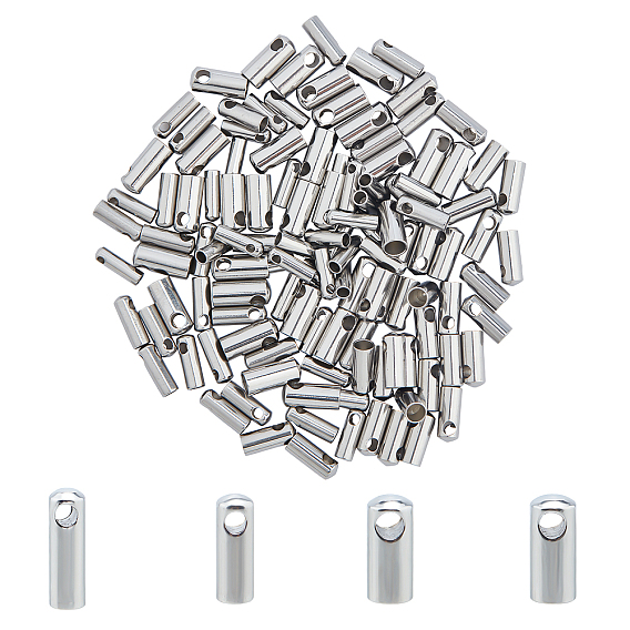 304 Stainless Steel Cord Ends, End Caps, Column