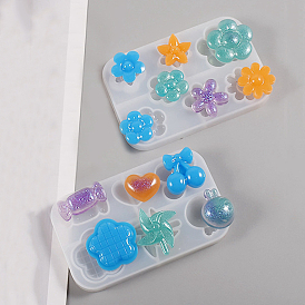 DIY Silicone Cabochon Molds, Resin Casting Molds, Flower/Candy