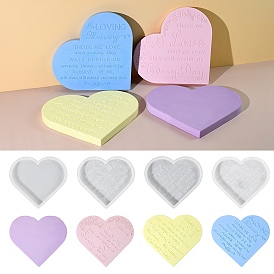 Heart DIY Silicone Molds, Resin Casting Molds, For UV Resin, Epoxy Resin Jewelry Making