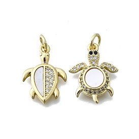 Латунные микропаве прозрачные подвески с фианитом, без кадмия и без свинца, с оболочкой, реальный 16 k позолоченный