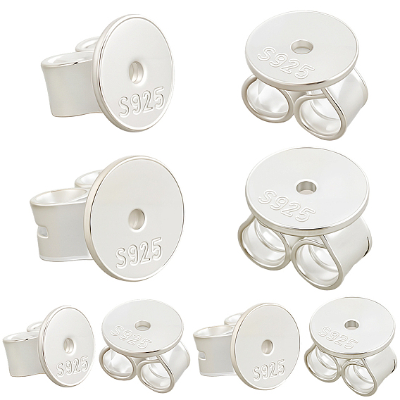 925 орехи из стерлингового серебра, плоско-круглые, с двухсторонней замшевой тканью для полировки серебра