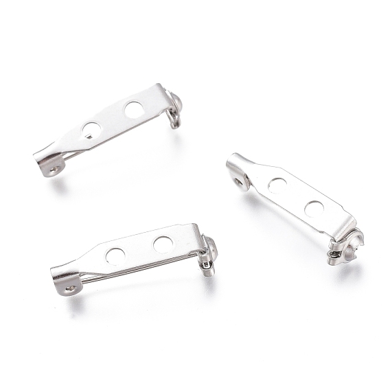 304 Stainless Steel Brooch Pin Back Bar Findings