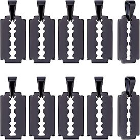 304 подвески из нержавеющей стали, форма лезвия бритвы