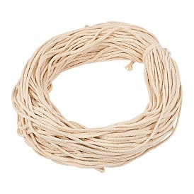 Cotton String Threads, 8-Ply, Decorative String Threads, for DIY Crafts, Gift Wrapping and Jewelry Making