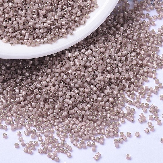 Бусины miyuki delica, цилиндр, японский бисер, 11/0