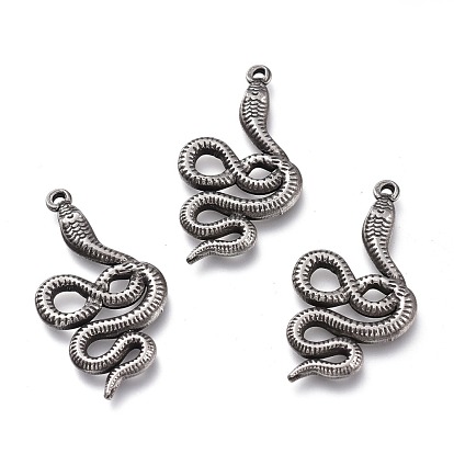 304 Stainless Steel Pendants, Snake