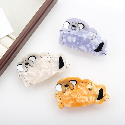 Cute Sea Lion Cellulose Acetate Large Claw Hair Clips, Hair Accessories for Girls Women