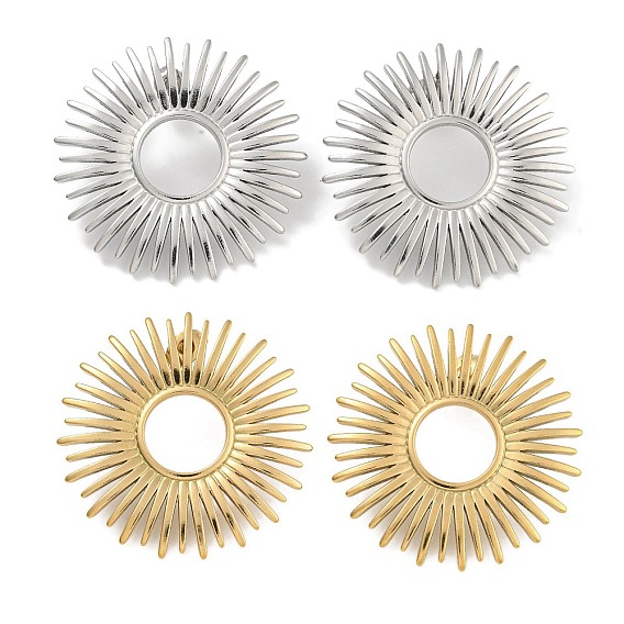 304 серьги-гвоздики из нержавеющей стали для женщин