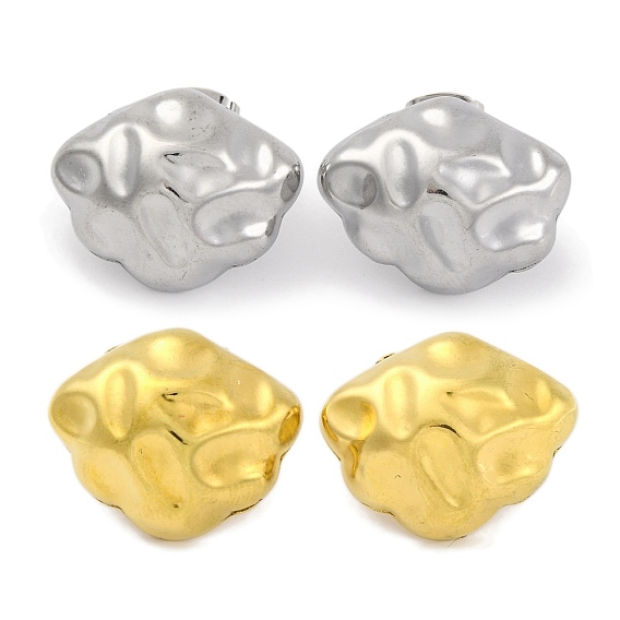 Ионное покрытие (ip) 304 серьги-гвоздики из нержавеющей стали