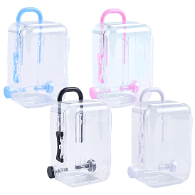 4 шт. 4 цветные чемоданы, прозрачные пластиковые подарочные коробки для хранения конфет