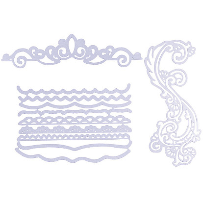Frame Metal Cutting Dies Stencils, for DIY Scrapbooking/Photo Album, Decorative Embossing DIY Paper Card