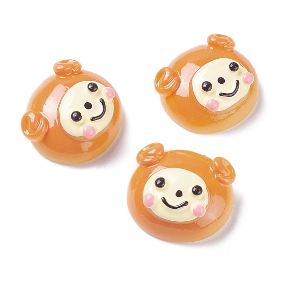 Resin Cabochons, Monkey Bread