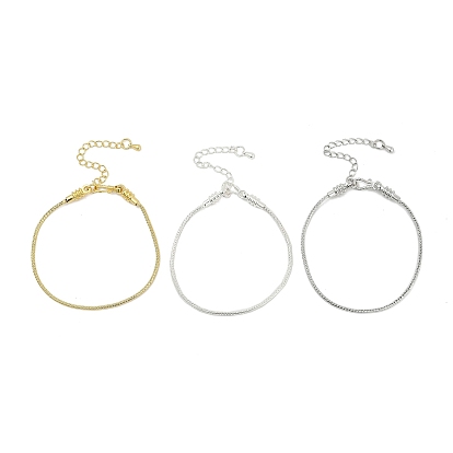 Латунные пшеничные цепи браслеты