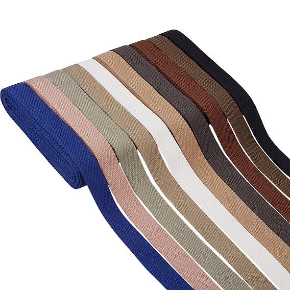 40 ярдов 10 цветов поликоттоновая лента, для изготовления лямок для сумок