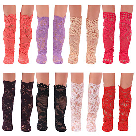 Doll Lace Long Socks, for 14 Inch Doll Girl