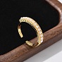 Латунные манжеты кольца перста, без кадмия и без свинца, с abs имитационными жемчужными бусинами 