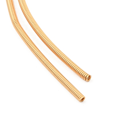 Alambre de latón francés, alambre de bobina flexible redondo, Hilo metálico para bordar y bisutería