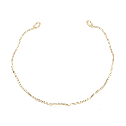 Изготовление латунного текстурированного волнистого открытого браслета-манжеты