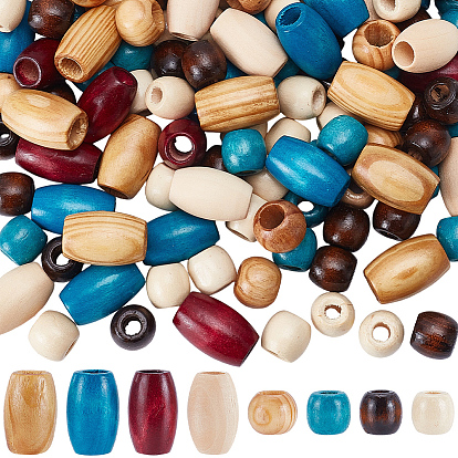Деревянные бусины, разнообразные