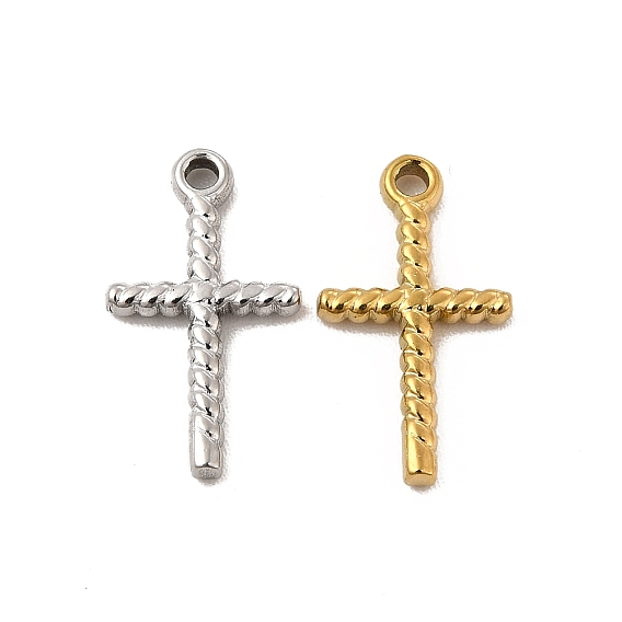 304 подвески из нержавеющей стали, крест очарование