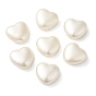 ABS Plastic Imitation Pearl Beads, Heart