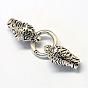 Alloy Spring Gate Rings, O Rings, with Cord Ends, Leopard