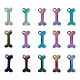 201 Stainless Steel Pet Pendants, Dog Bone, Laser Cut