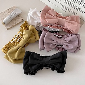 Sweet Butterfly Bow Headband for Women - Facial Mask Hair Wrap Accessories