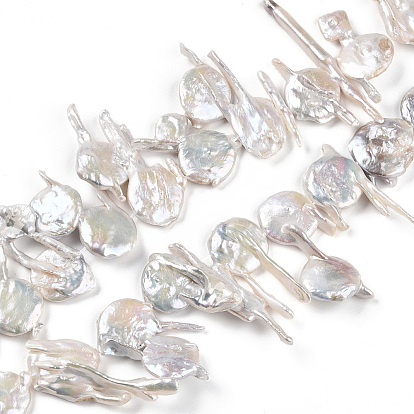 Натуральный жемчуг в стиле барокко кеши, форма ушей кролика