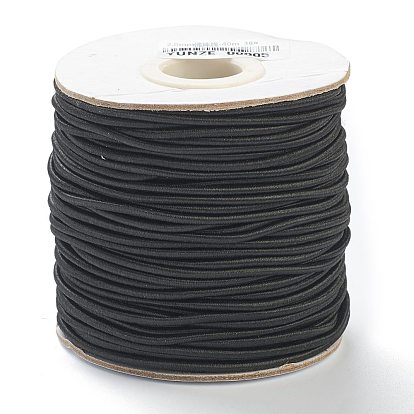 (Defective Closeout Sale: Spool Mildew), Round Elastic Cord, with Nylon Outside and Rubber Inside