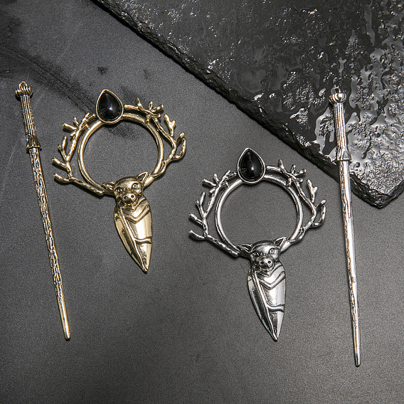 Палочки для волос из свиного сплава, аксессуары для волос для женщин и девочек