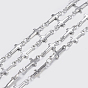 304 Stainless Steel Chains, Soldered, Cross Link Chains