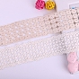 Polyester Lace Trim Ribbons, Garment Accessories, Flower/Rhombus/Round