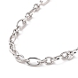 304 Stainless Steel Figaro Chain Bracelet for Men Women
