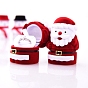 Cute Santa Claus Cartoon Ring Box, Necklace Storage Box, Santa Claus