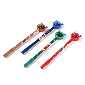 Christmas Themed Plastic Gel Pen, Neutral Pen, for School Home Office Stationery Store