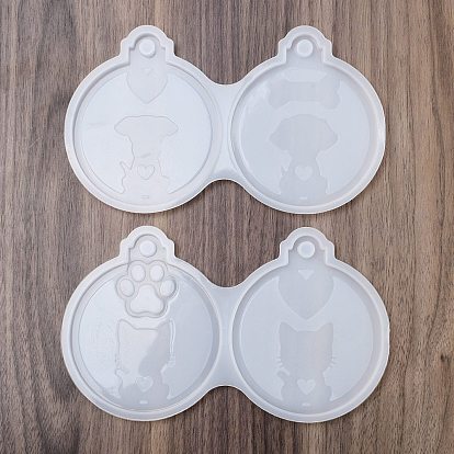 DIY силиконовые формы для кулона, формы для литья смолы, для уф-смолы, изготовление подвесок из эпоксидной смолы, белые