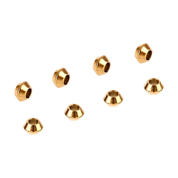 304 Stainless Steel Spacer Beads, Rondelle