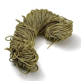 3-слойный полиэфирный витой шнур, Миланский шнур для украшения дома, обивка, занавес