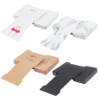 Картонная бумажная заколка для волос