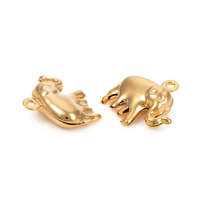 304 Stainless Steel Charms, Elephant