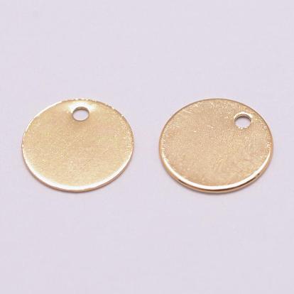 Латунь прелести, штамповка пустой метки, без кадмия, без никеля и без свинца, плоско-круглые