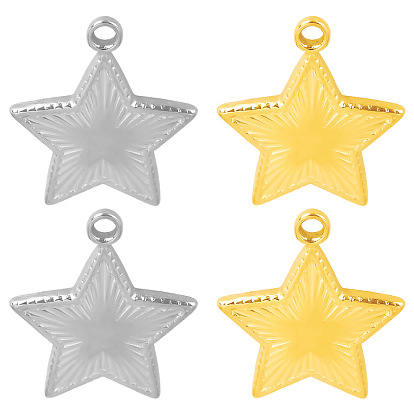 304 подвески из нержавеющей стали, звезда очарование