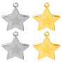 304 подвески из нержавеющей стали, звезда очарование
