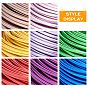 BENECREAT Aluminum Wire Bendable Metal Sculpting Wire for Beading Jewelry Making Art and Craft Project