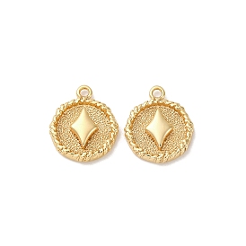 Латунь прелести, без кадмия, без никеля и без свинца, плоские круглые с ромбами